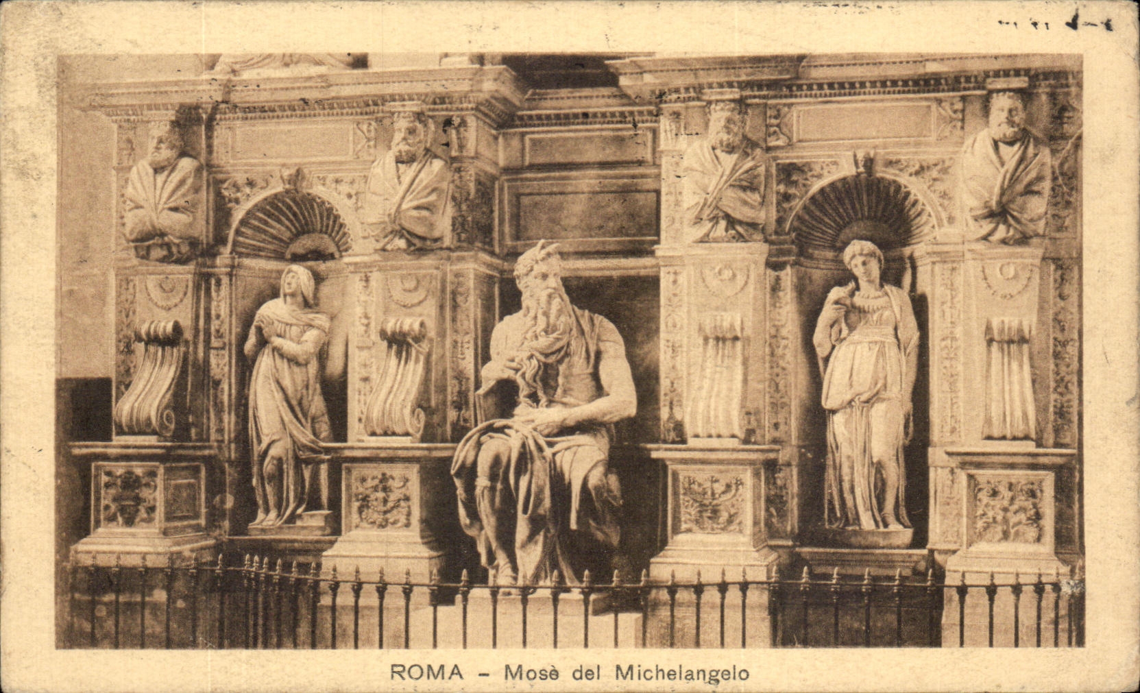 CPA Roma Mose del Michelangelo