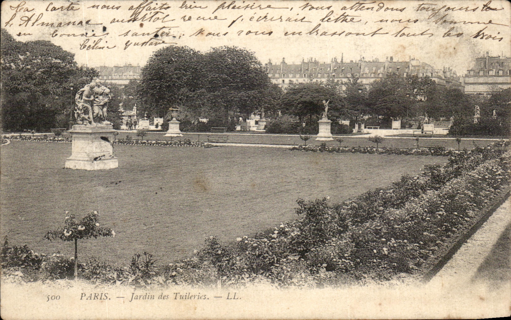 CPA Paris Jardin des Tuileries