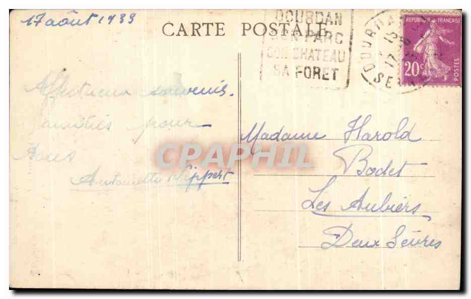 Dourdan - La Forêt — Édition M. Dupuy, Dourdan (S.-et-O.) — Reverso