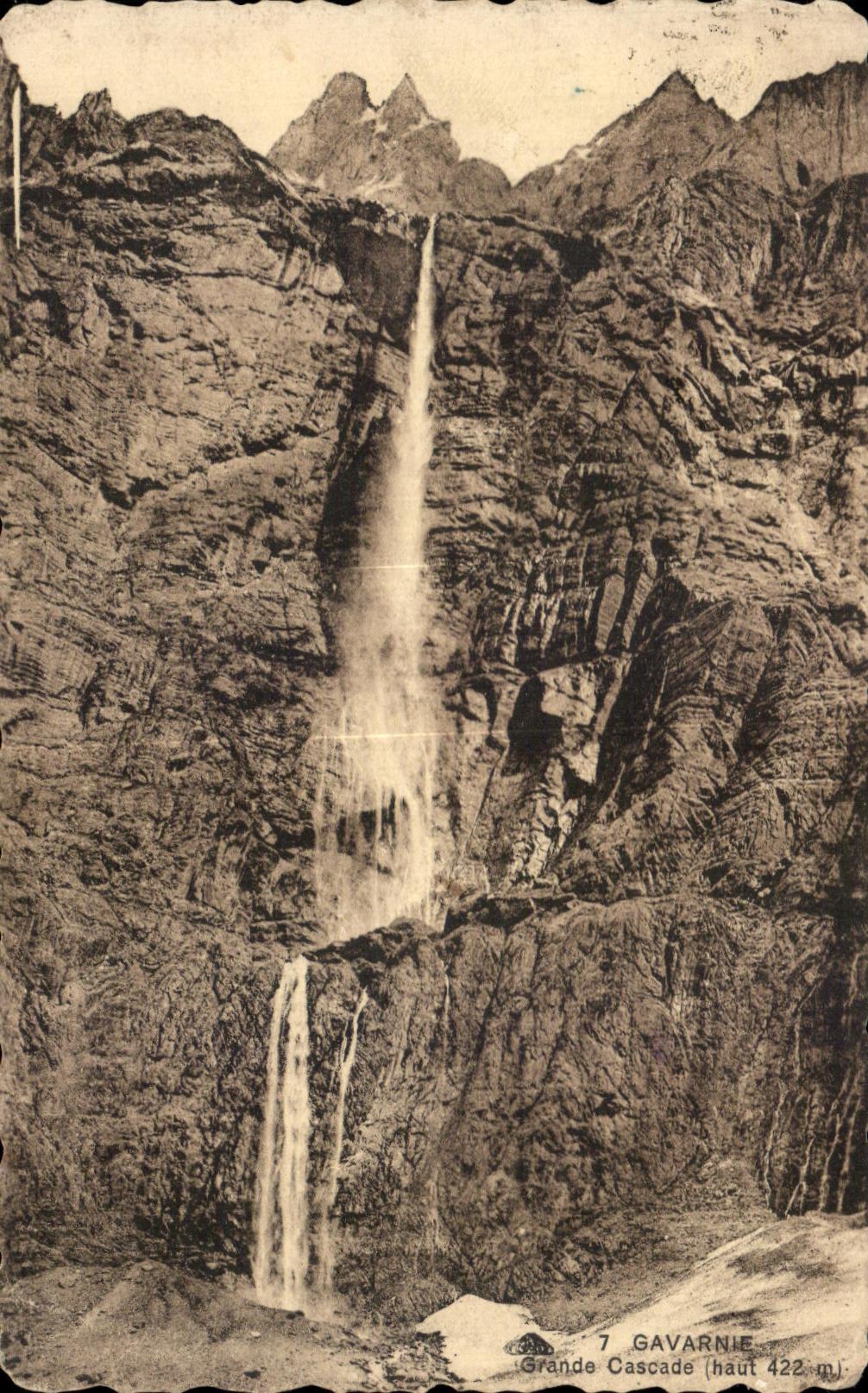 CPA Gavarnie Grande Cascade