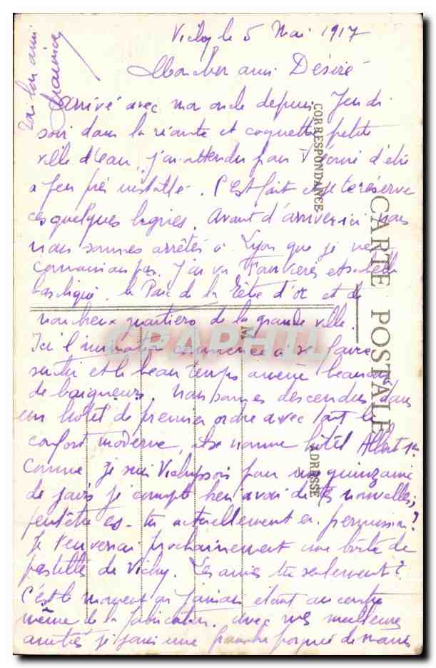 Vichy - Terrasse et Théâtre du Casino — CPAPHIL n°535 — Reverso