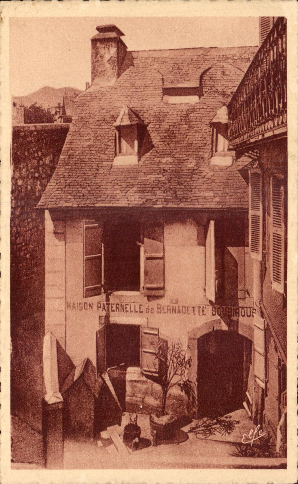 Maison Paternelle de Bernadette Soubirous — Lourdes — Éditions Pyrénées-Océan