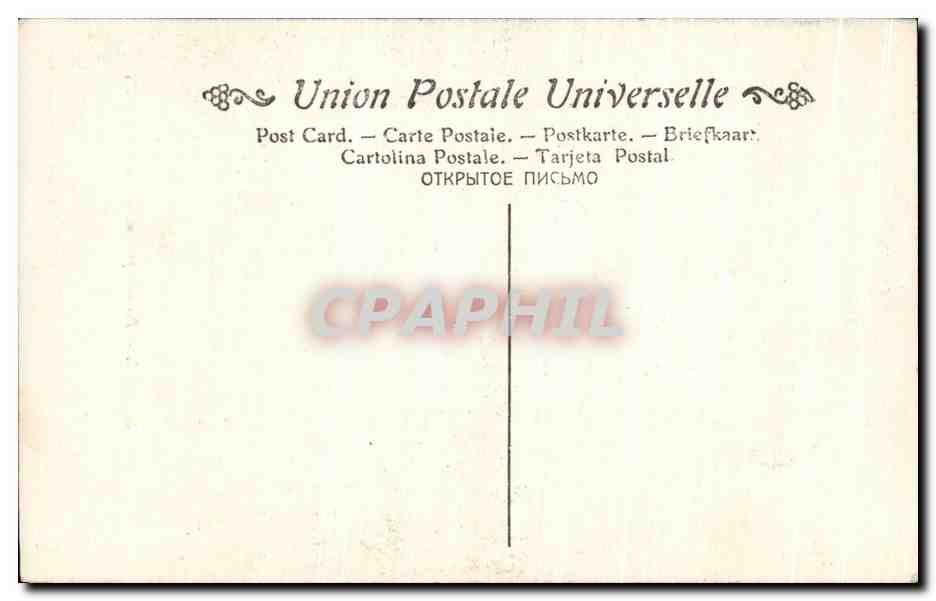 CPA Leonard De Vinci Portail Presume De Lucrezia Crivelli Musee Du Louvre Paris — Verso
