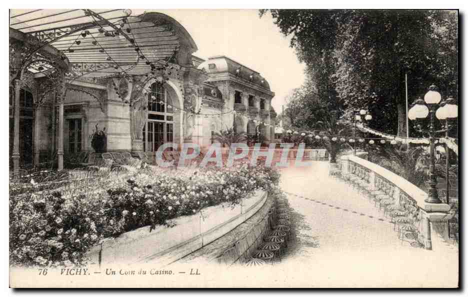 CPA Vichy Un Coin Du Casino