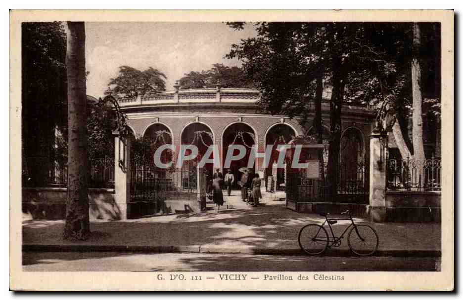 CPA Vichy Pavillon Des Celestins