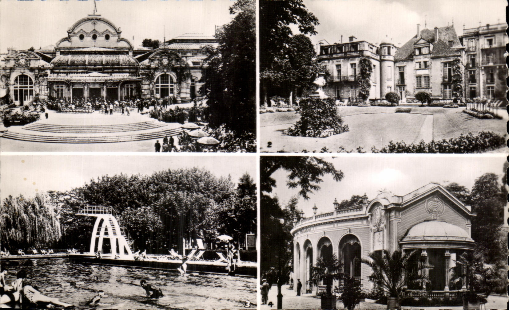 CPA Vichy Le Grand Casino Pavillon Sevigne