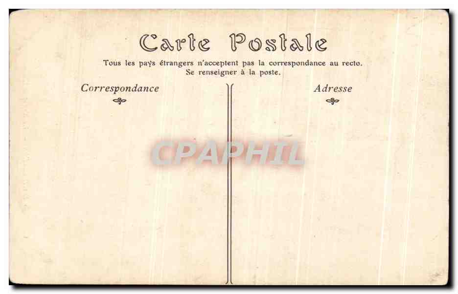 CPA Cathedrale De chartres La Nef Et La Cbour — Verso