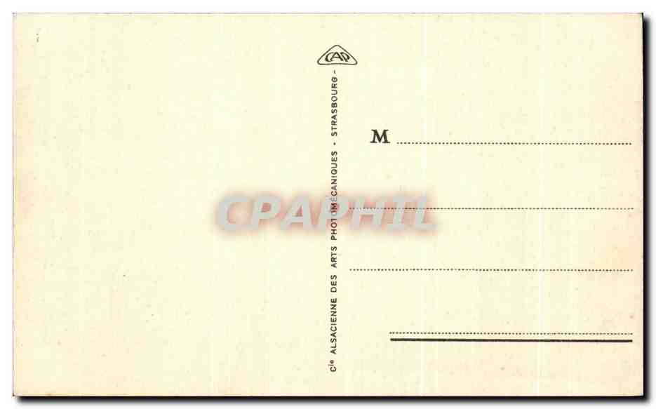 CPA Biarritz Le Casino Et La Grande Plage — Verso