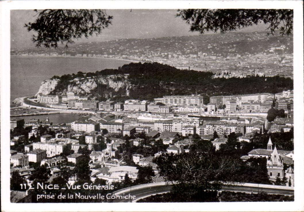 CPSM Nice Vue Generale Prise De La Nouvelle Corniche