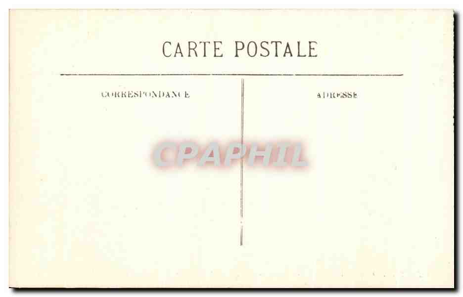 Env. de Cauterets — Le Refuge du Vignemale — Vue sur les Montagnes du Cirque de Gavarnie — LL. — N° 117 — Verso