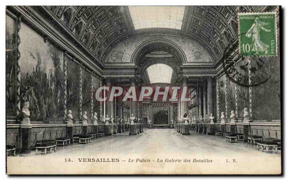 Versailles — Le Palais — La Galerie des Batailles — L. R.