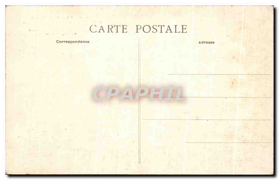 CPA Bordeaux Motif du monument des Girondins L'histoire et l'eloquence  — Verso