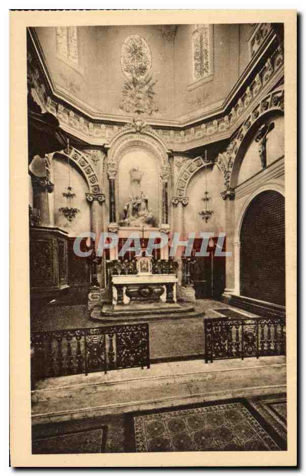 CPA La Chapelle Des Carmelites De Lisieux Le Sanctuaire La Grille Du Choeur Des Religieuses