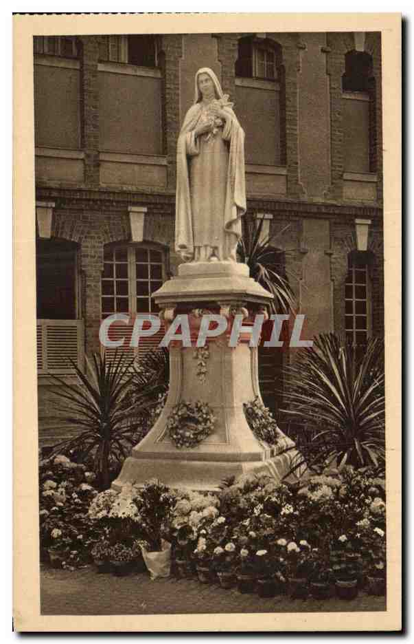 Statue de Sainte Thérèse de l'Enfant-Jésus — Carmel de Lisieux — éditeur CPAPHIL