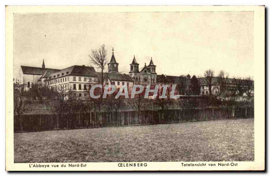 L'Abbaye vue du Nord-Est — Célenberg — Totalansicht von Nord-Ost
