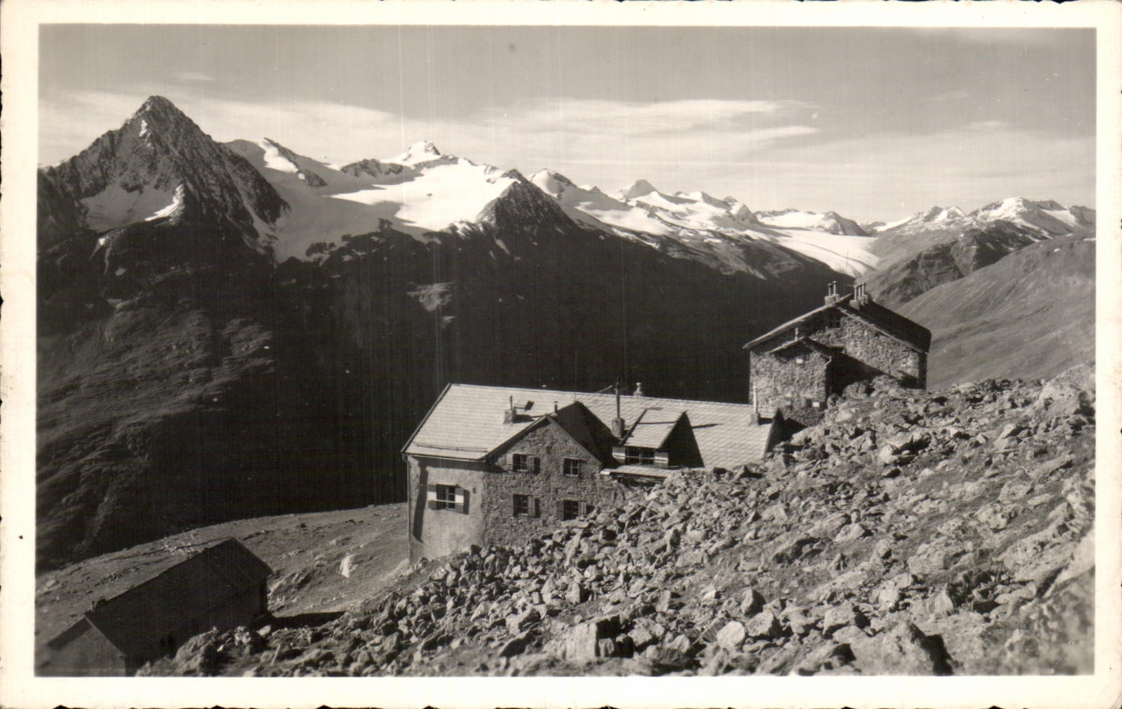 CPA Breslauer Hotte Otztalar Alpen Tirol