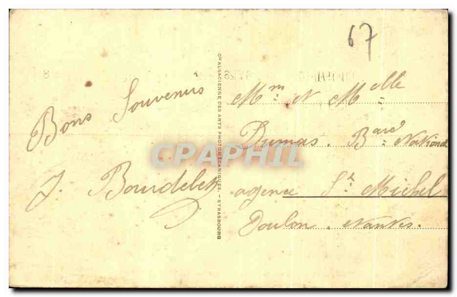 CPA Lourdes Irish Memorial Croix Offerte Par Le Pelerinage Irlandais — Verso