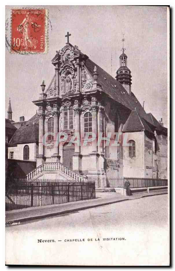 CPA Nevers Chapelle De La Visitation