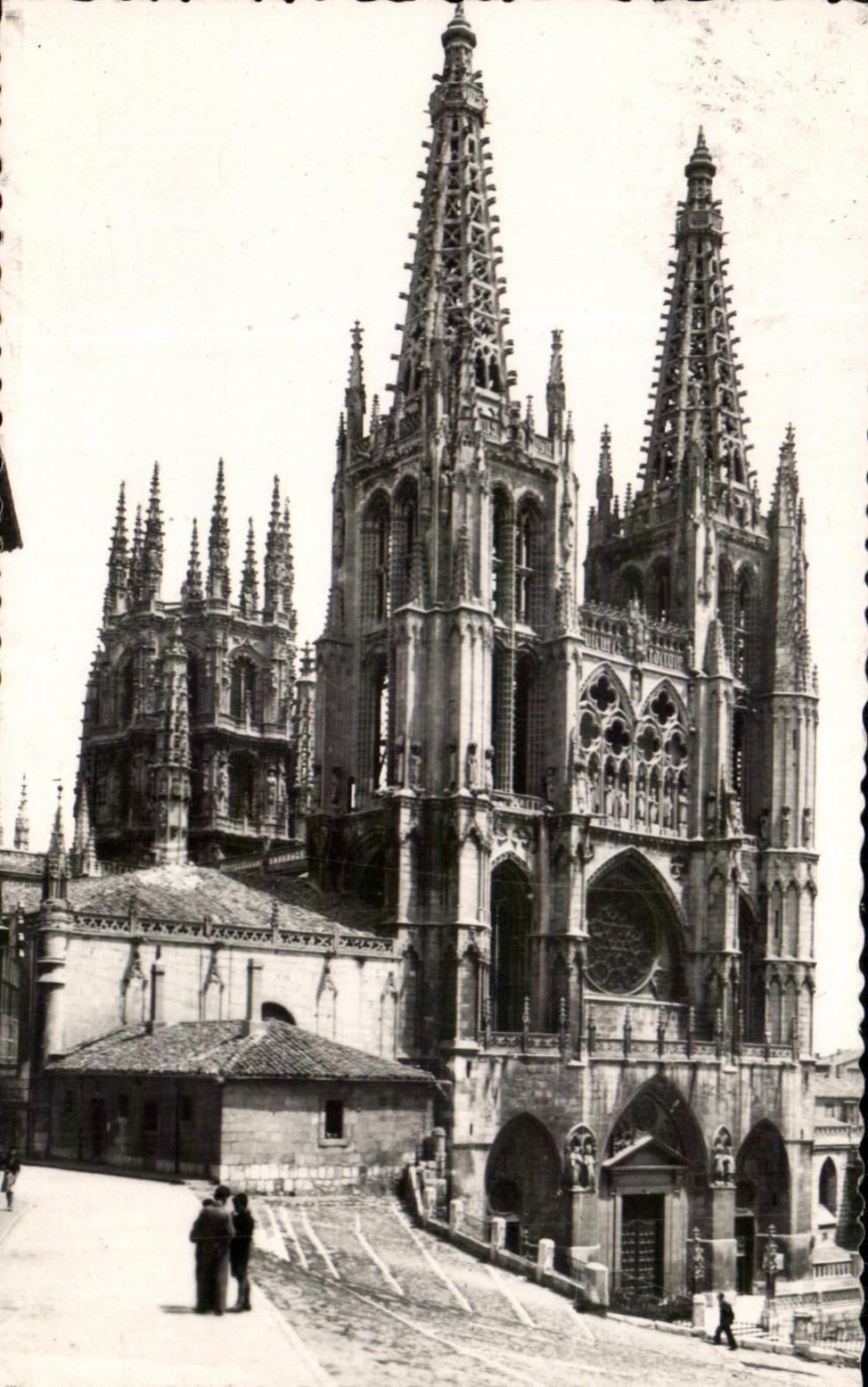 CPA Burgos Catedral Fachada Principal Cathedral