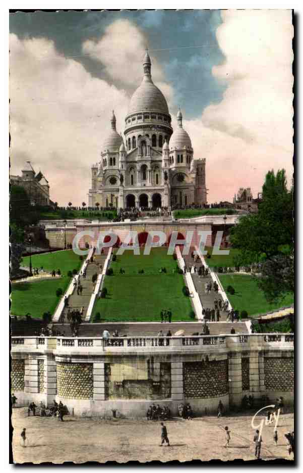 Basilique du Sacré-Cœur — Montmartre — Éditions Véritable, n°4.017
