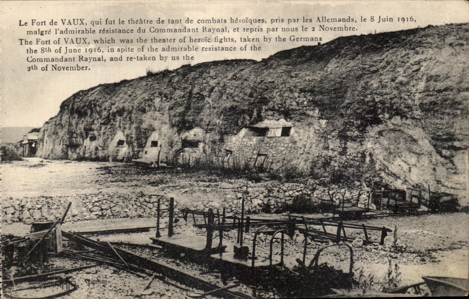 Fort de Vaux — prise allemande et reprise française — édition Vaux