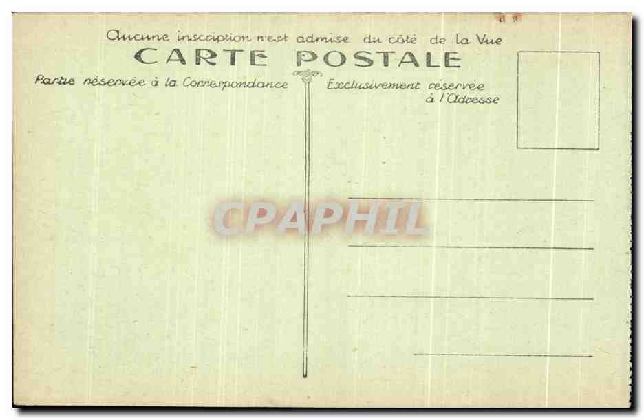 CPA Fort de Vaux Les Fosses du Fort Cote Nord Militaria — Rückseite