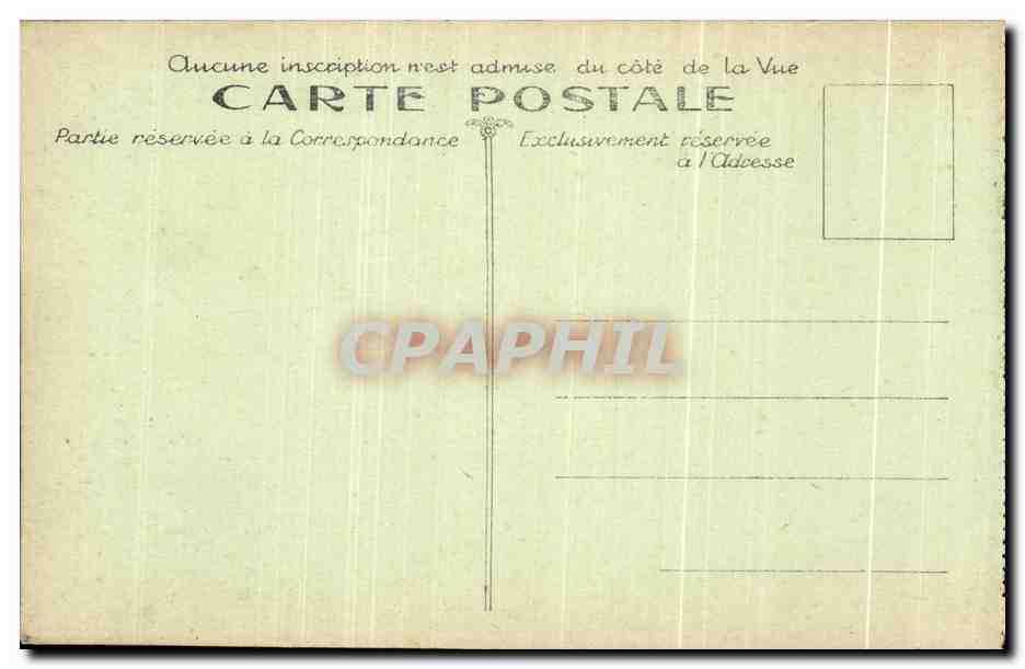 Fuerte de Souville — Defensa francesa contra los alemanes en 1916 — Editor: H. G. (firma visible) — Reverso