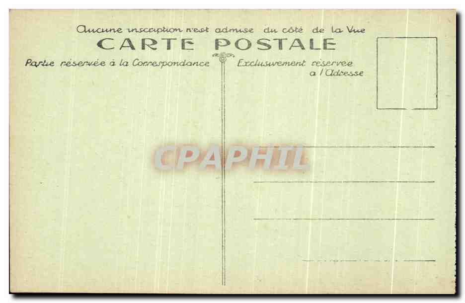 L'Ossuaire de Douaumont — Tombe du Général Anselin tué devant Douaumont le 24 Octobre 1916 — Édition Verdun — Verso
