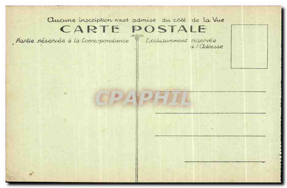 Verdun — Boyau conduisant au Fort de Douaumont — éditeur non identifié — Verso