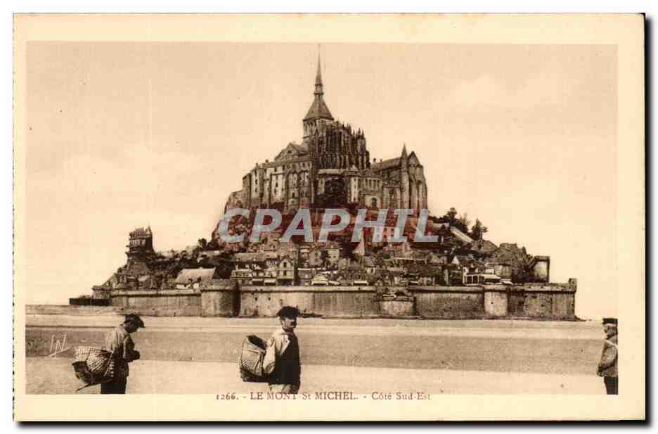 Le Mont Saint-Michel — Côté Sud-Est — Laurent-Natennes
