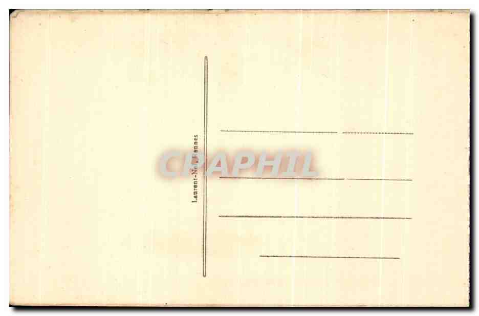 CPA Le Mont st Michel La Salle des Hotes — Verso
