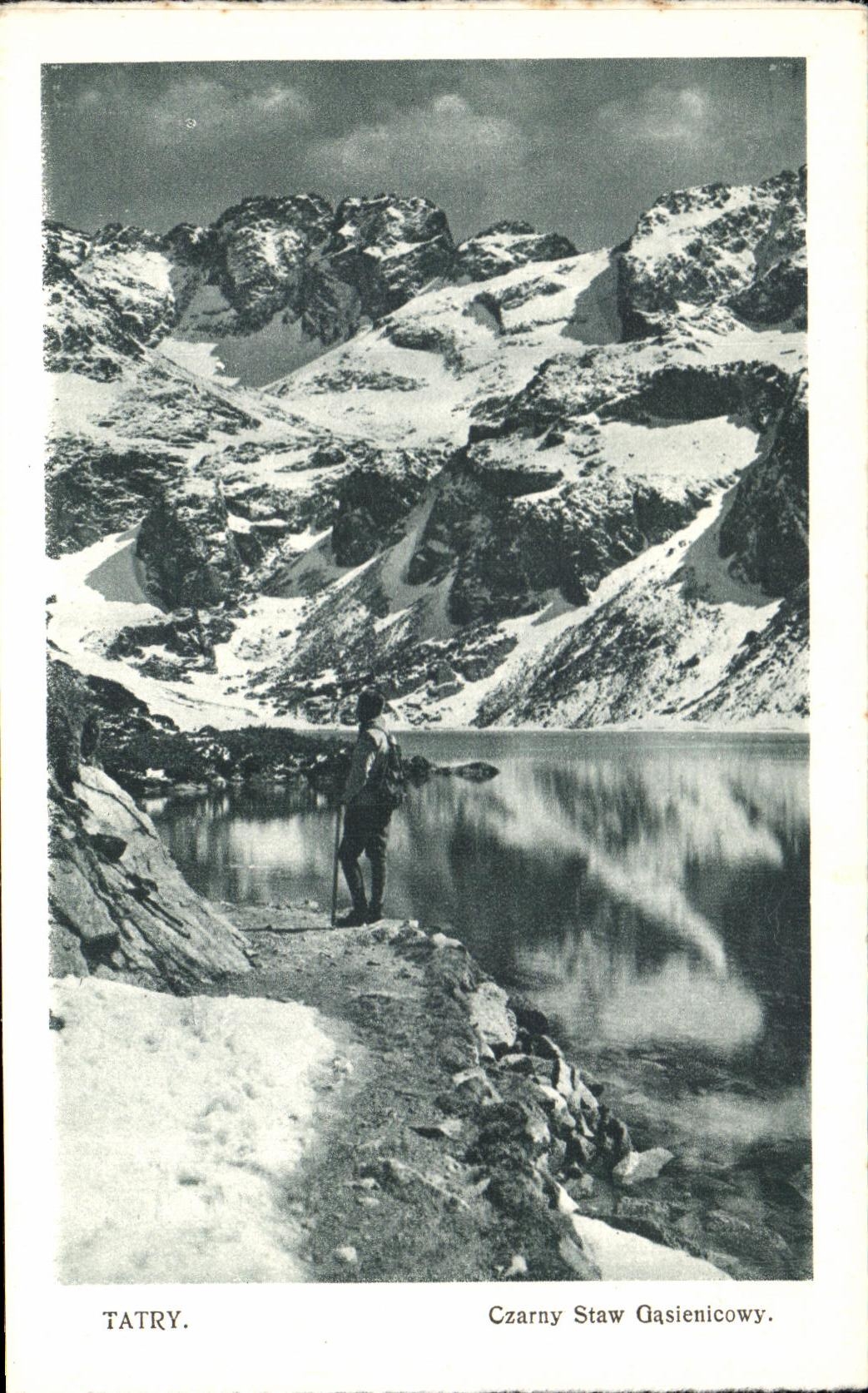 Tatras — Czarny Staw Gąsienicowy — Phot. J. Opp. — Série S. 19