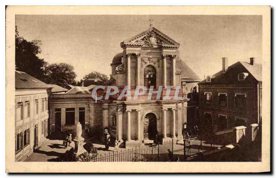 CPA La Chapelle des Carmelities La Facade Chapel of the Carmels Lisieux 