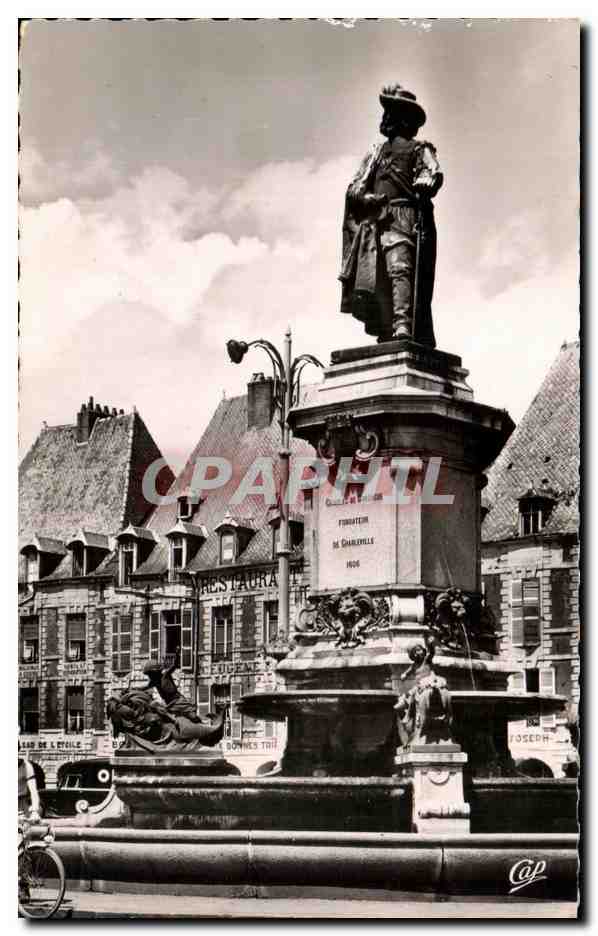 Statue de Charles de Gonzague — Charleville — Cie des Arts Photomécaniques