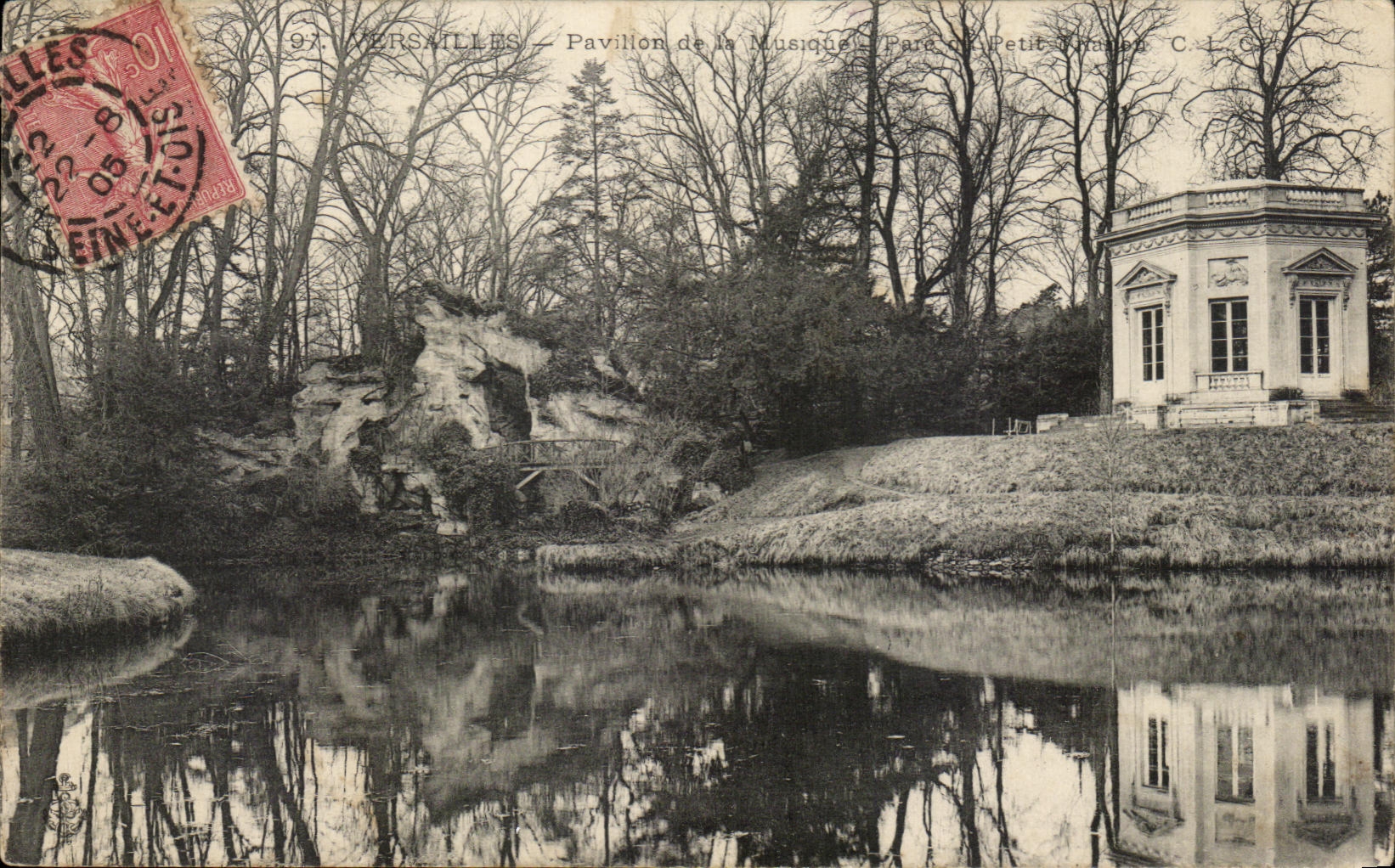 CPA Versailles Pavillon de la Musique Parc du petit Trianon 