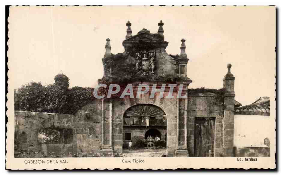 CPA Cabezon De La Sal Cosa Tipico