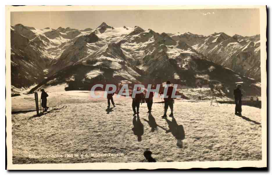 Schmittitenhöhe 1968 m. g.d. Hohen Tauern — éditeur C. J. Landgraf, N° 22071