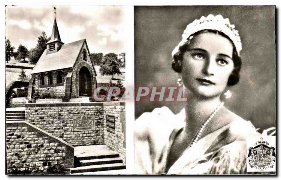 CPA Kossnacht Rigi Geddchtniskapelle Konigin Astrid von Belgien