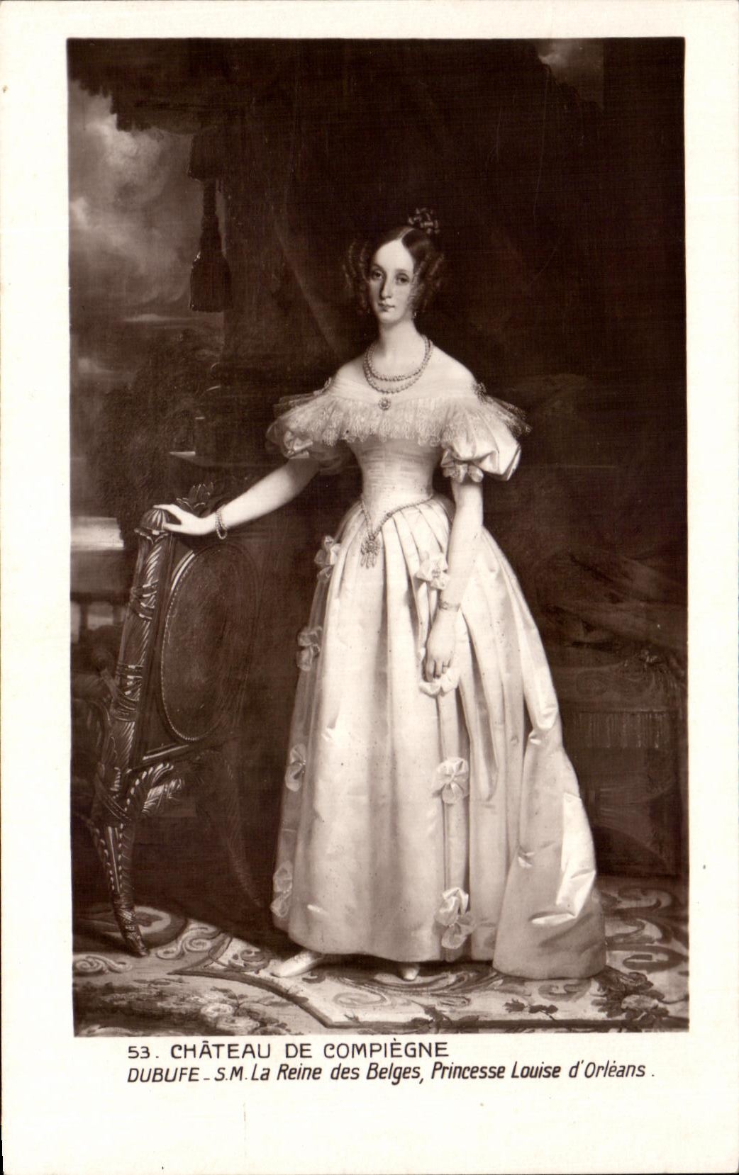 Château de Compiègne — S.M. La Reine des Belges, Princesse Louise d'Orléans — Dubufe, n°53
