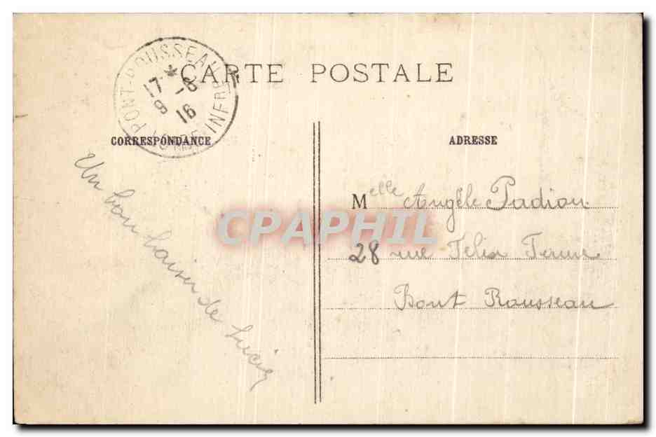 CPA Bois de Boulogne Salle De Fetes du Jardin d'Acclimatation — Rückseite