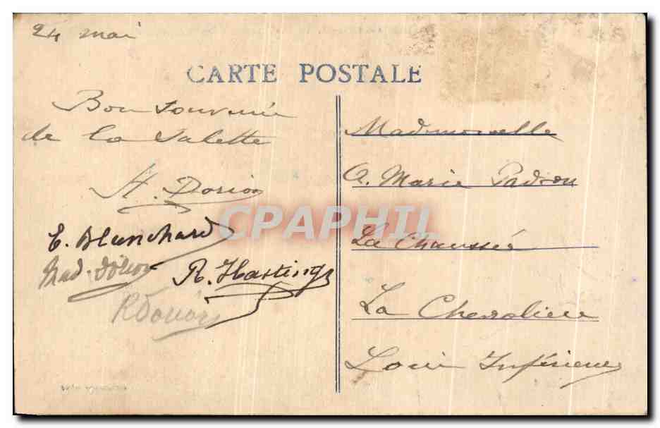 Dauphiné - Pèlerinage de N.-D. de la Salette - Le Sanctuaire - E. R. — Verso