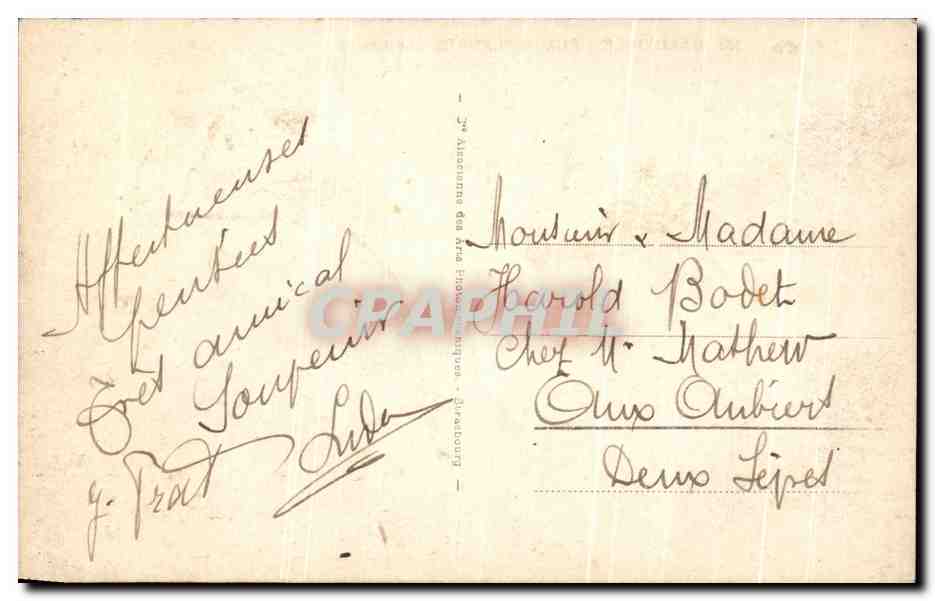 Deauville - Plage Fleurie - Le Casino — CPA n°132, éditeur CPAPHIL — Verso