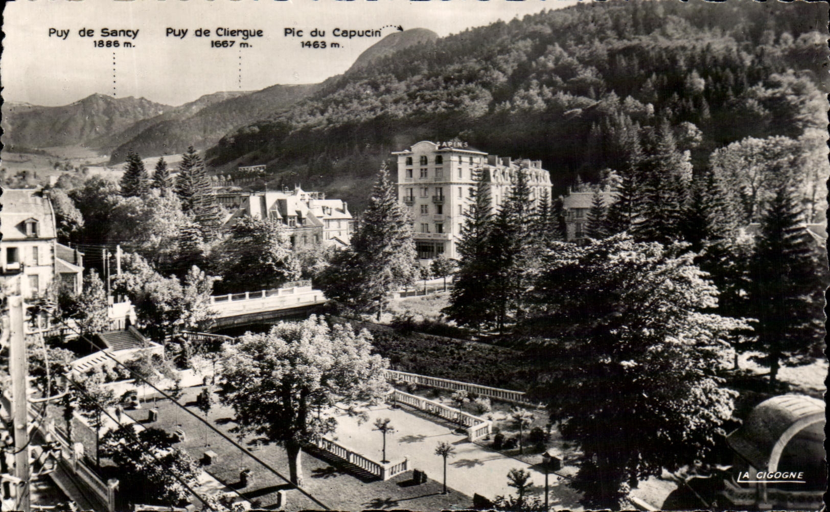 CPSM Le Mont Dore Station Thermal Et Touristique Un Coin du Per