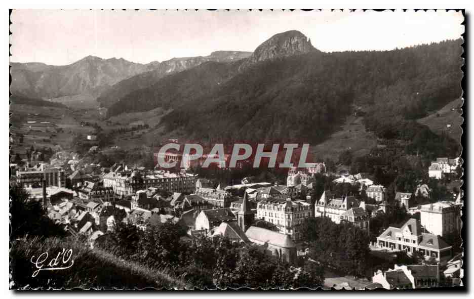 CPSM L'Auvergne Vue generale du Mont Dore Station Thermal Sports d'Hiver et Tourisme