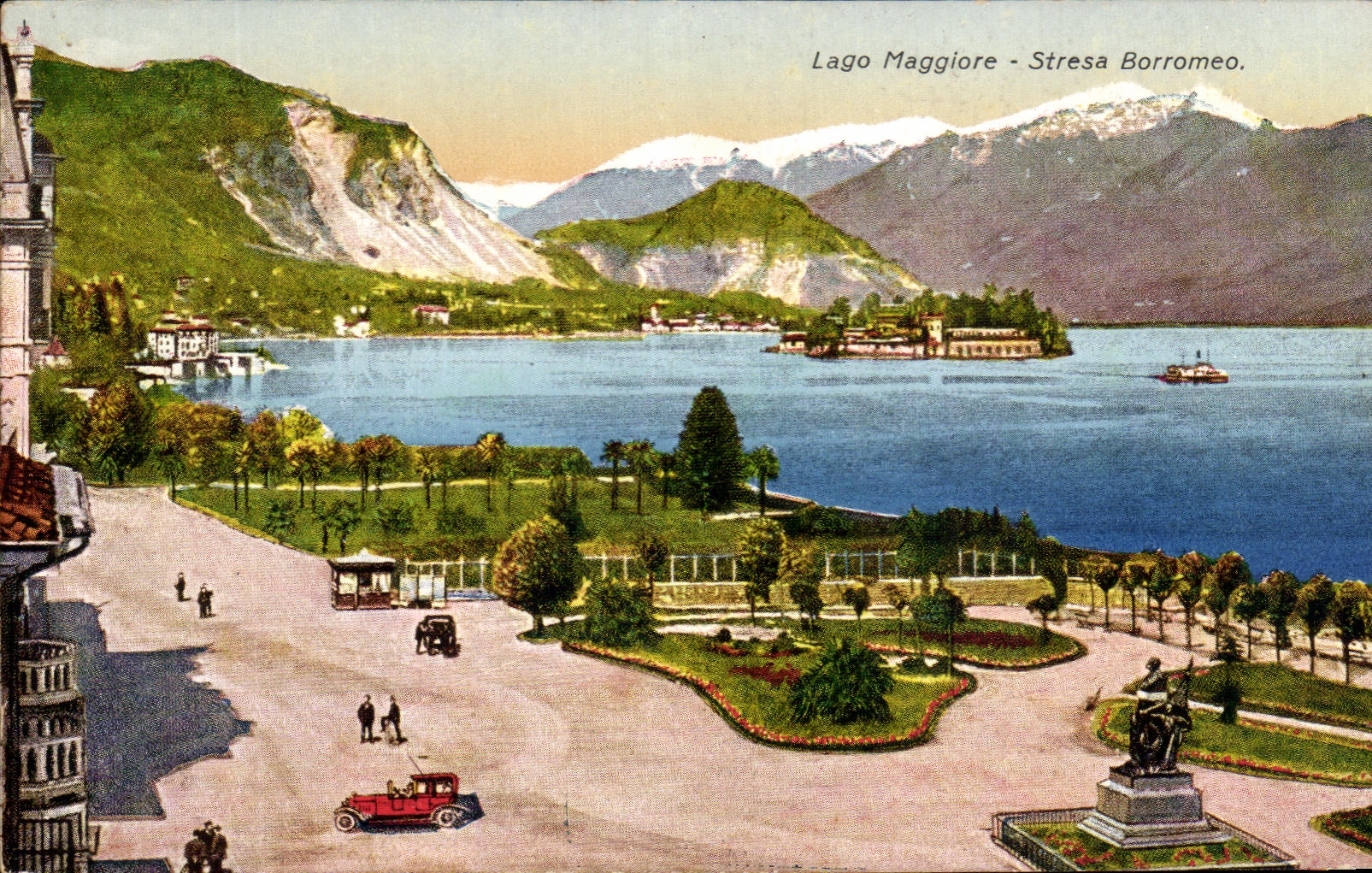 CPA Lago Maggiore Stresa Borromeo 