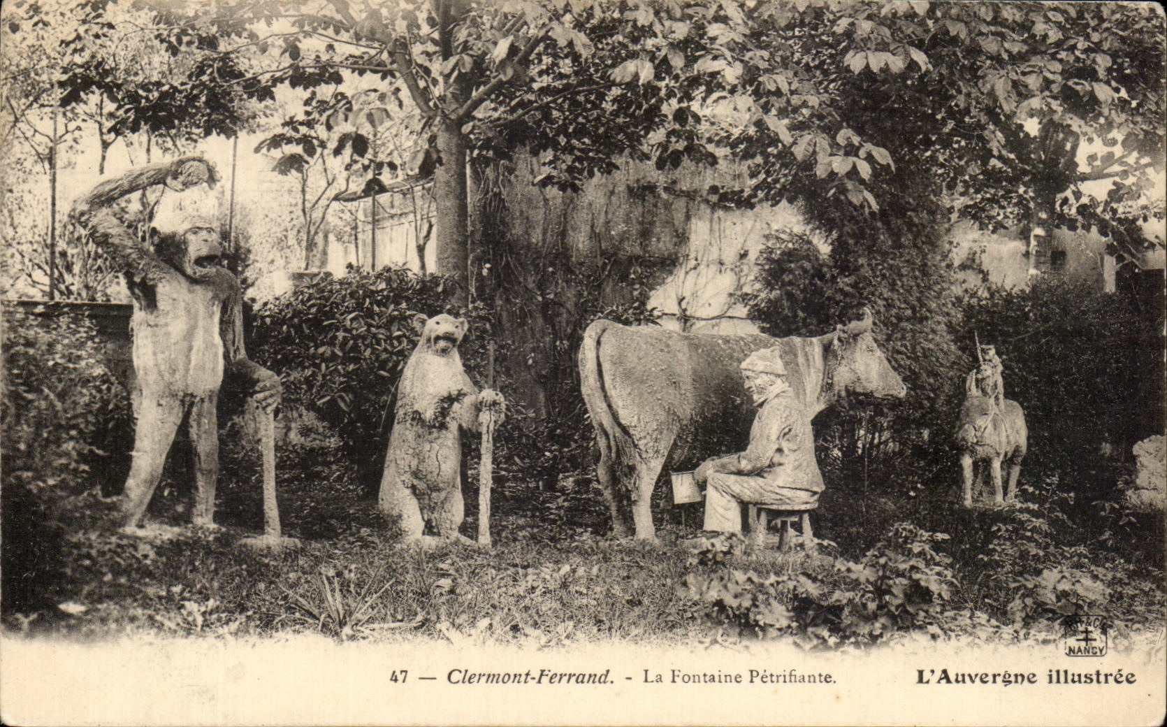 Clermont-Ferrand — La Fontaine Pétrifiante — L'Auvergne illustrée, n°47