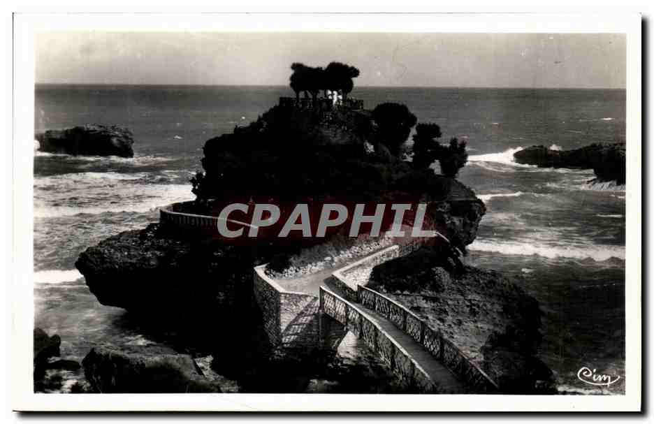CPA Biarritz Le Rocher du Basta