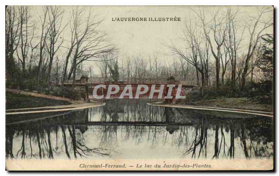 Clermont-Ferrand — Le lac du Jardin-des-Plantes — L'Auvergne Illustrée