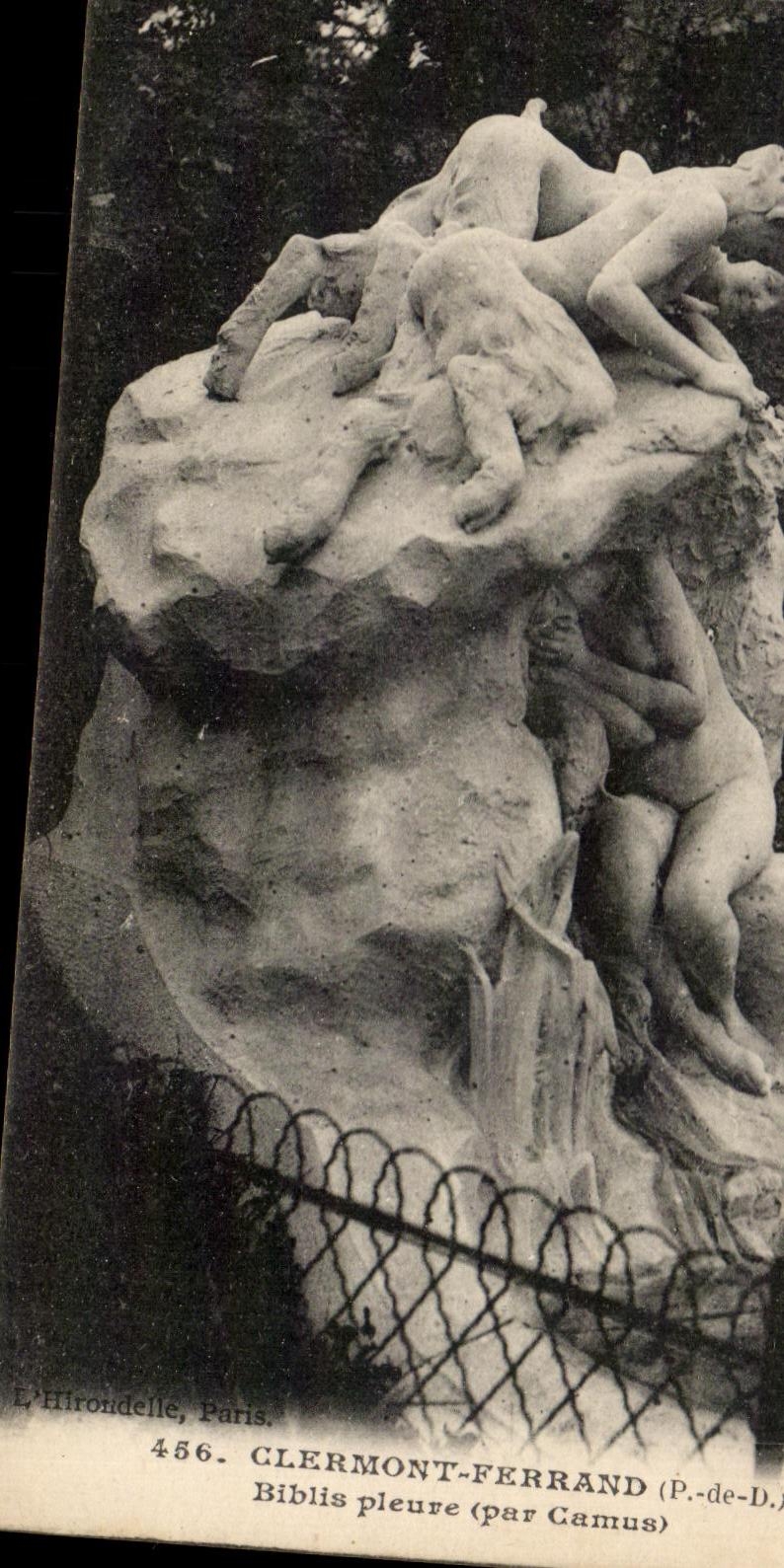 Biblis pleure — sculpture de Camus — Clermont-Ferrand (P.-de-D.)