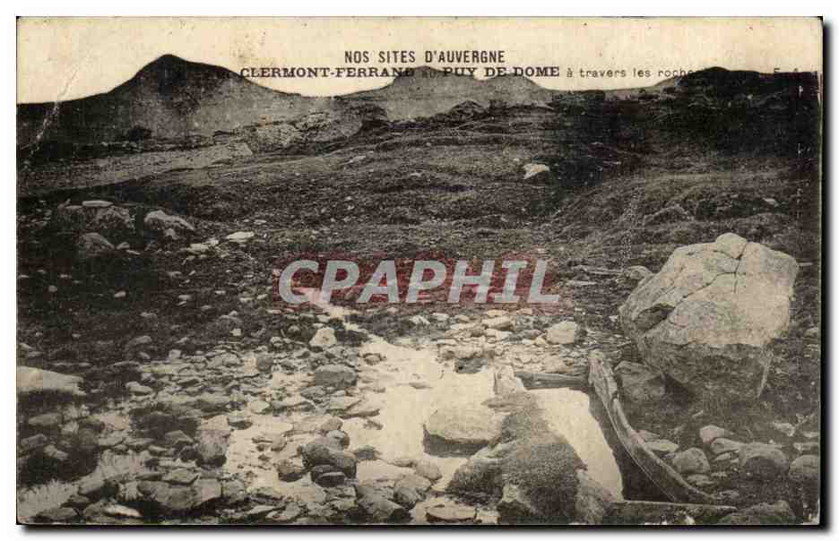CPA Non Sites D'Auvergne Clermont Ferrand Puy de Dome